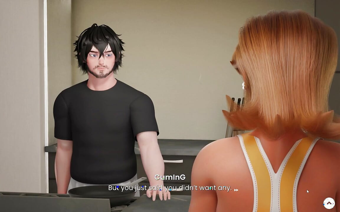 Mansion Days TABOO Hentai Game Ep.6 Showing my GIANT COCK to STEPSIS at the GYM !
