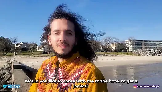 I met a girl on the coast and she took me to her hotel to her hard and she swallowed all the milk