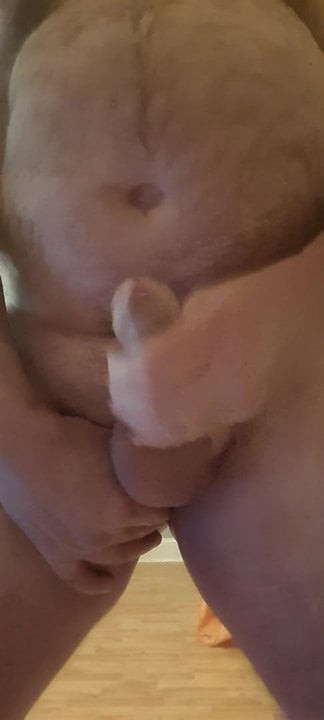 Cum with anal toy.