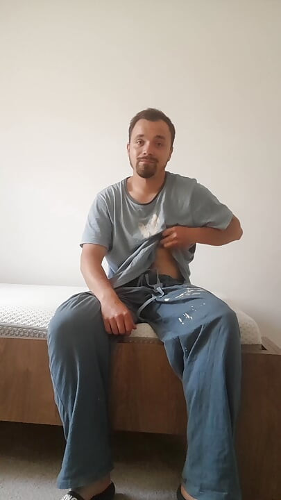 Romanian gay man Daeros went wild by himself into his stepsister's apartment