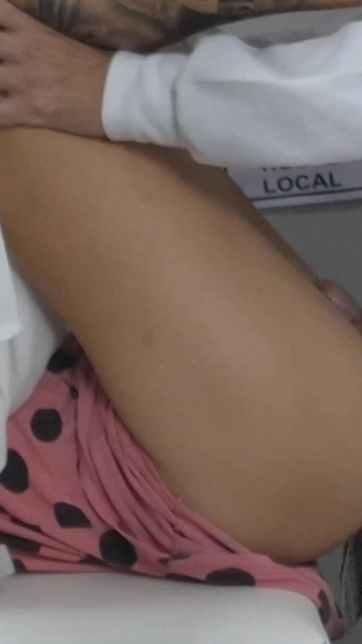 Emotional moment from "Stepmom takes stepdaughter to fake gynecologist for the first time"
