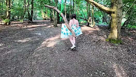 Analsex im freien, ich werde im wald in meinen arsch gefickt