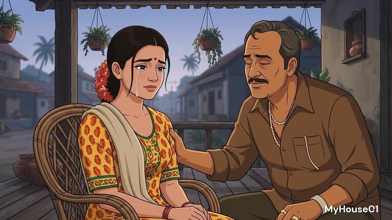 Indian villege women romantic video in their home cartoon video