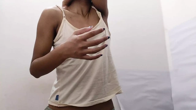 Desi college girl masturbate in hostel room (Hindi audio)