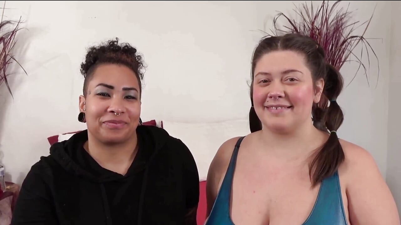 Desperate Amateurs hot Latina mama and sexy college girl have fun riding the saddle and getting their tight pussies pounded hard