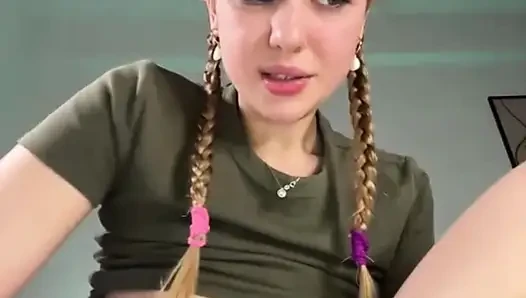 Creampie anal fucking with big dildo jucielussie