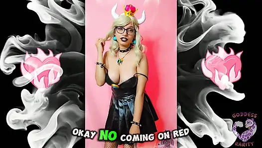 Goddess rarity melucuti bajumu sebagai Bowsette