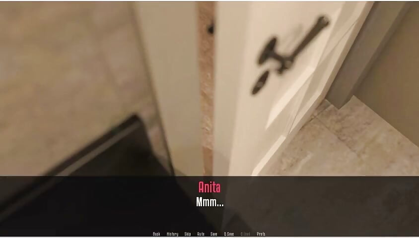 Anita's Internship- Gameplay - Roleplay - Petite Teen Tries Vibrator for First Time Peeked by Stepdaddy