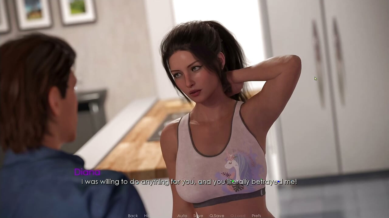 Fresh Story S2 Diana Shows Off 3D Game Walkthrough