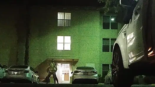 Halka açık Otel Otoparkında Iç Çamaşırlı Kalın Iri Güzel Evli Kadın! Badblondiemonroe