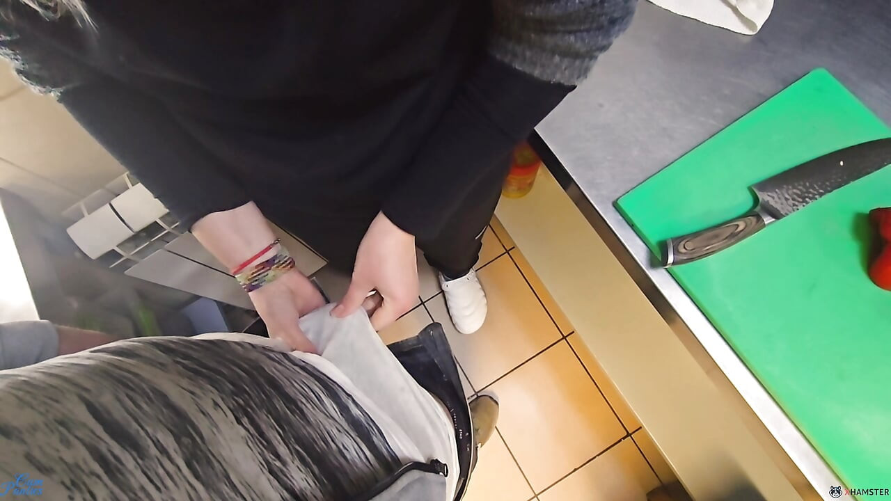 Fucked the cook at work Cum Panties