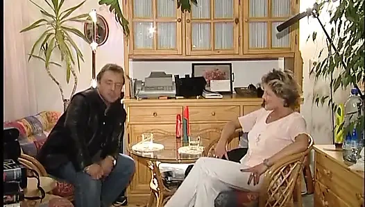 Big green dildo for nasty MILF