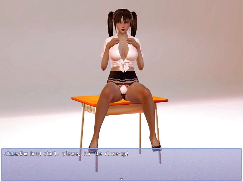 Coming of ages - gameplay - roleplay - cosplay as student - photoshoot 3