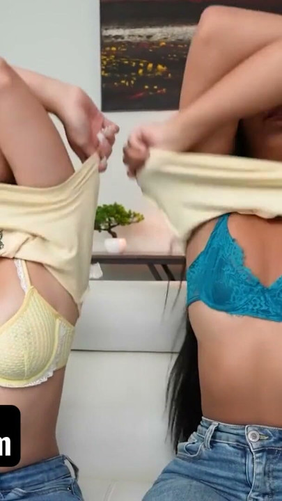 Playing Truth Or Dare With My Hot Step-sisters Violet Gems & Bianca Bangs Leads To FFM Threesome | Clip 1