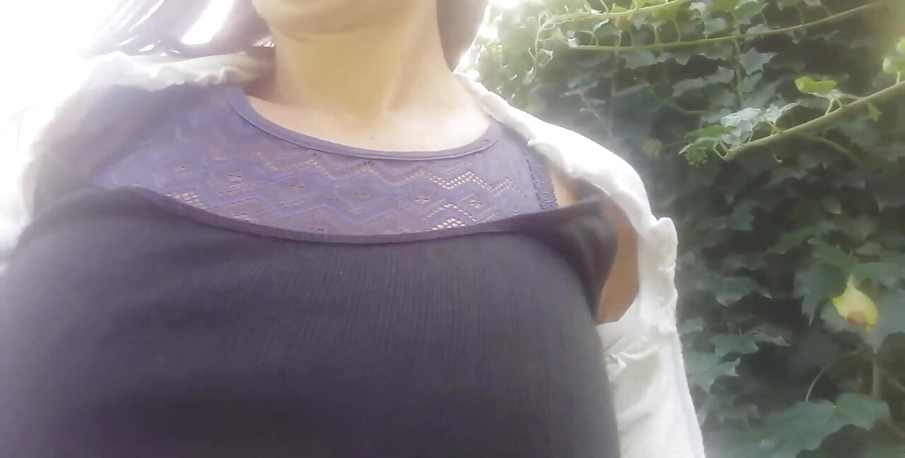 My M. Pees in the Garden! What Mischief! and Then She Touches Her...