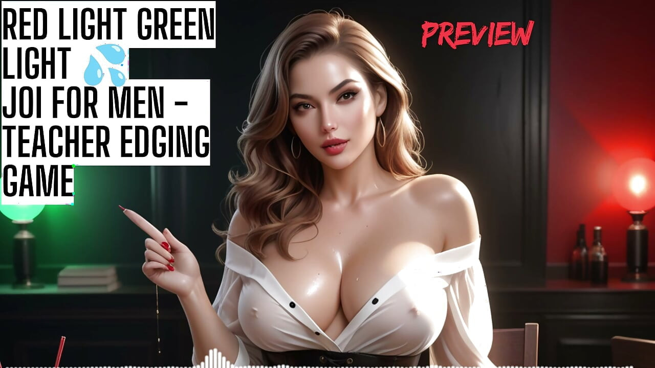 빨간불 초록불 JOI 멈춤 시작 게임 ASMR HFO JOI 남성용 에로틱 오디오
