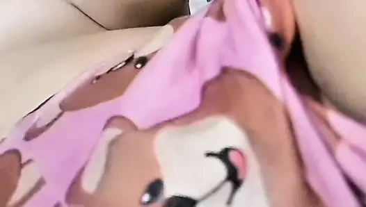 My stepdad sucks my tits