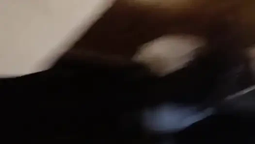 Black Girl Plays with Her Ass and Pussy and Farts While Being Fingered by Husband and Can't Help but to Piss Everywhere