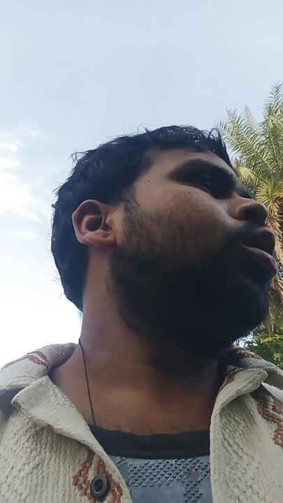 Suddenly in morning my cock feel very horny that's why I come to forest to alone fun