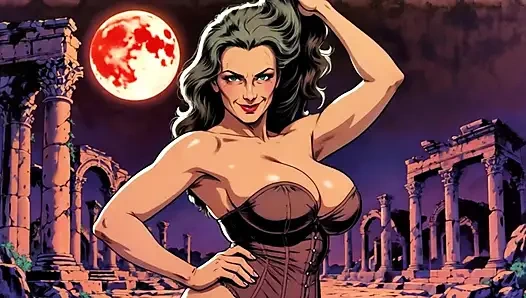 Ai dark fantasy çizgi film klipleri