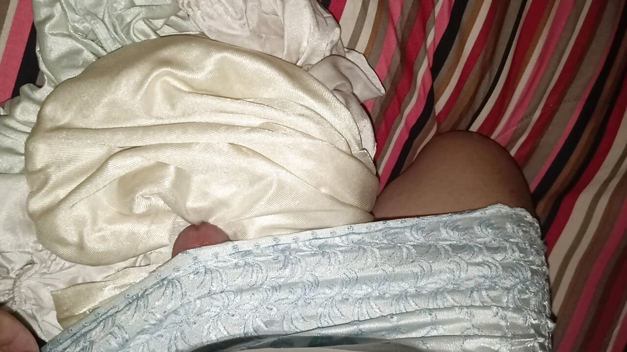 Enjoying my mother-in-law's petticoats
