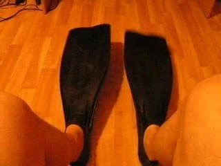 Black Cressi Flippers