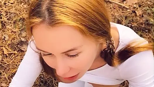 Sürtük Mia Bandini'den halka açık sakso ve döl oyunu (pov)