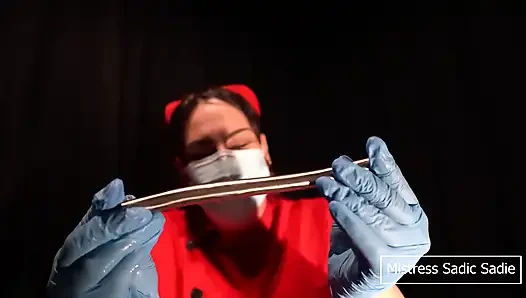 P O V nehmen sie ihre dilators und führen Sie einen sondieren mit ihrer herrin