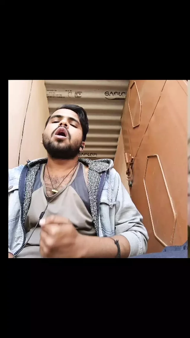 A Indian boy has full of out-of-control that doing Masturbation to see a fucking videos.