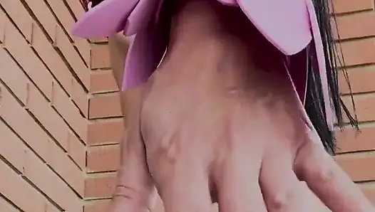 Боа Hancock косплей-тестирование Vivifies Windmill 24 вылизывания в секунду!