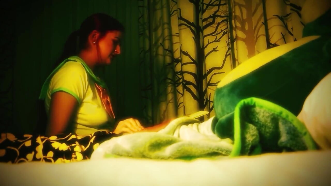 Stepmom tucks in Tyler with a special hug & feeds him his own sleepy seed