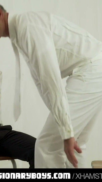 Stern Priest Punishes A Lying Missionary Boys Young Asshole | Clip 1