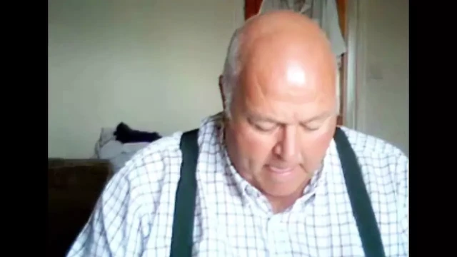 grandpa cum on cam