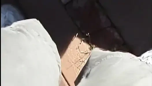 Горячий секс на улице