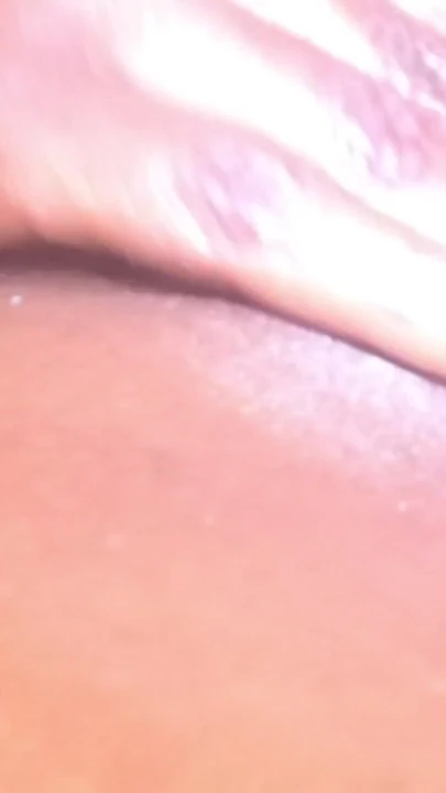 Emotional moment from "I make her so wet massaging her big black ass she begs me to put my cock in her pussy"