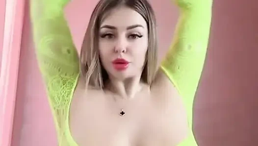 MILF wife fucks herself on a chair huge natural tits want nipples, will you lick them ?