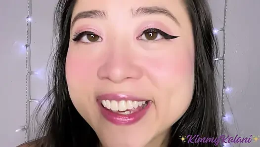 Yüzüme boşalmanı istiyorum -asmr 31 talimatı- kimmy kalani