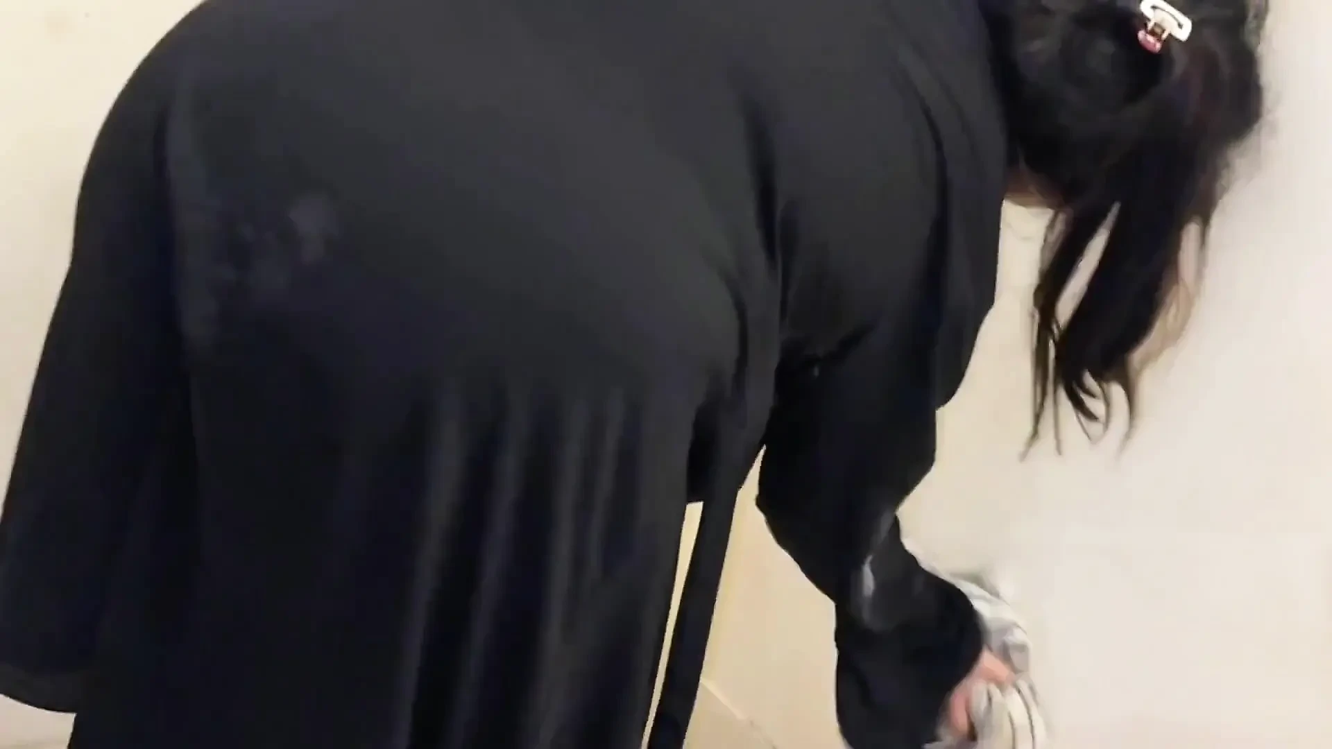 Arab Big Ass Hotel Maid Clean My Room