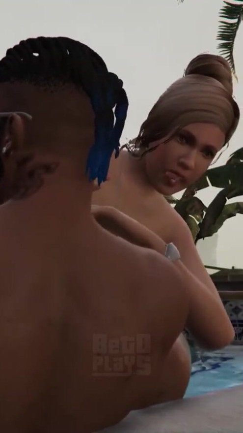 GTA 5 Franklin und Amanda voller 35-minütiger Film - Michael's House Affair (zusammenstellung) | Clip 2