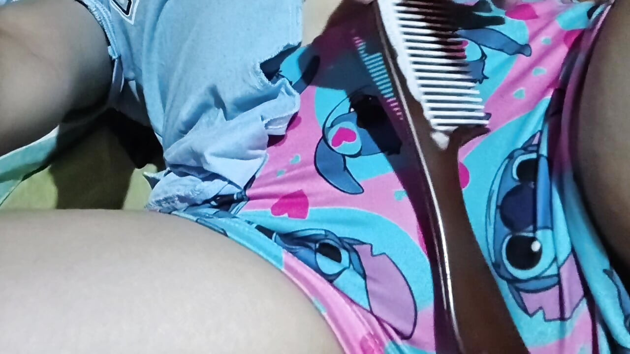 Colombiana se masturba