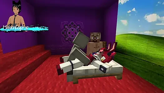Minecraft Decor Mod FNAF - Showing off some freaky animatronics wearing some nice clothes