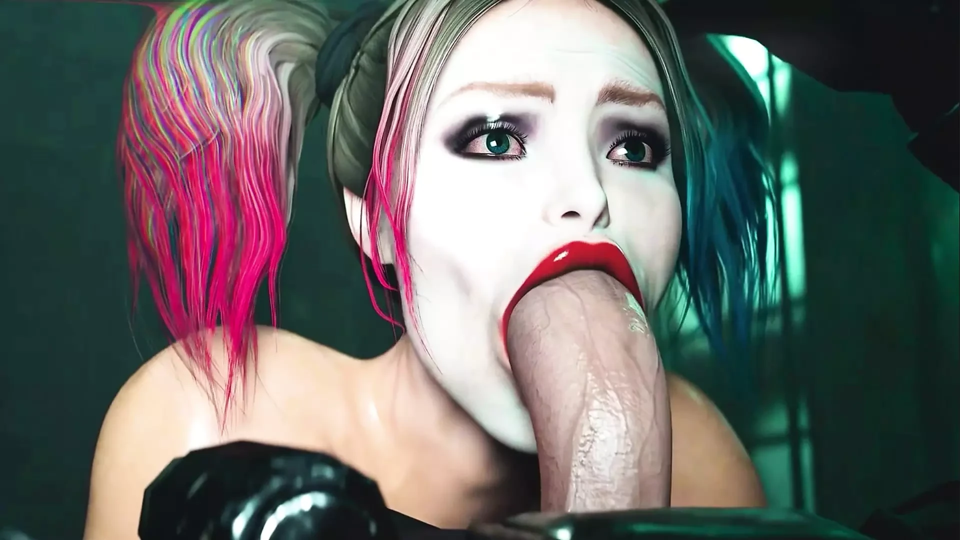 Harley Quinn e batman operazione pompino (XXX cartone animato)