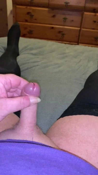 Playing with my little clitty
