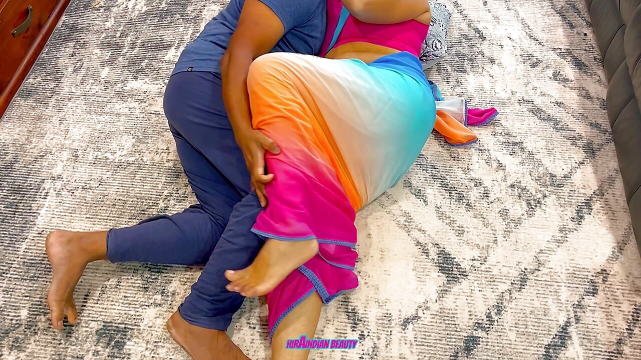 Saree Sex - Cuckold Shares Indian Hotwife - Friend Pounds Her Missionary After 69 Position