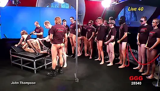 Ggg Джон Томпсон - Elisa И Victoriaia Дикая Гэнгбэнг-оргия