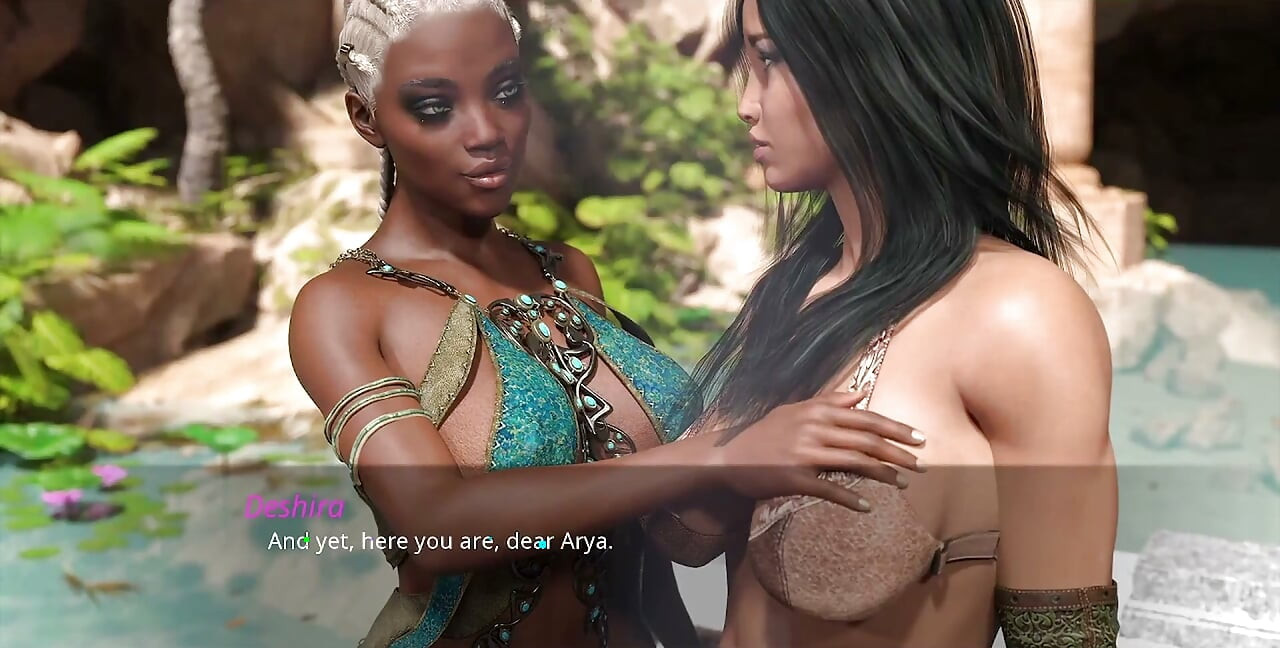 The Lust City 68 - 내 소녀들을 만나고 싶어하는 흑인 여신