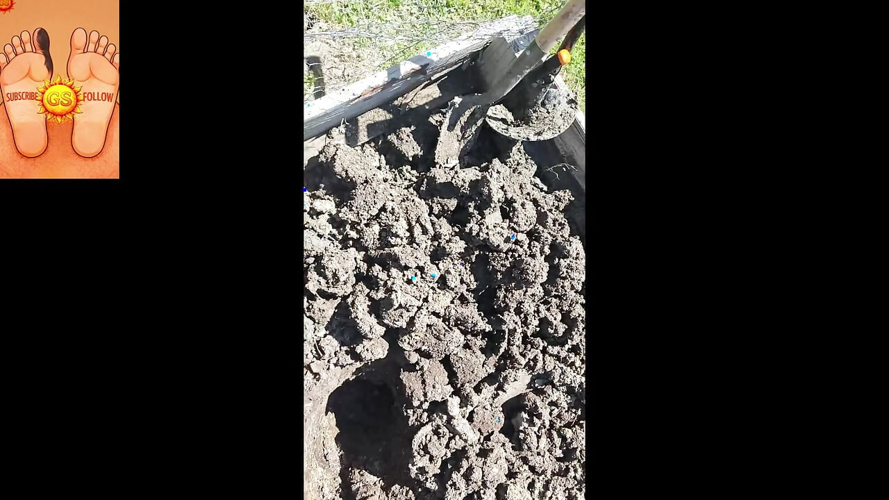 Digging Dirt and Barefoot Moment ASMR