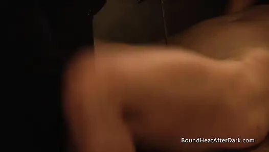 Naked Blonde Lesbian Slave Fingered And Spanked By Two Mistresses