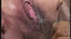 an older woman gets fucked in all holes