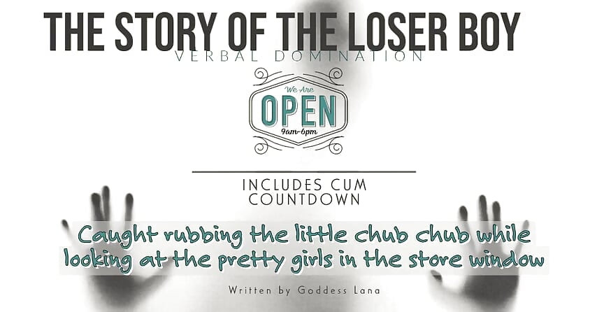 AUDIO ONLY - The loser boy with the little chub chub meets the super cute cruel girls at the store